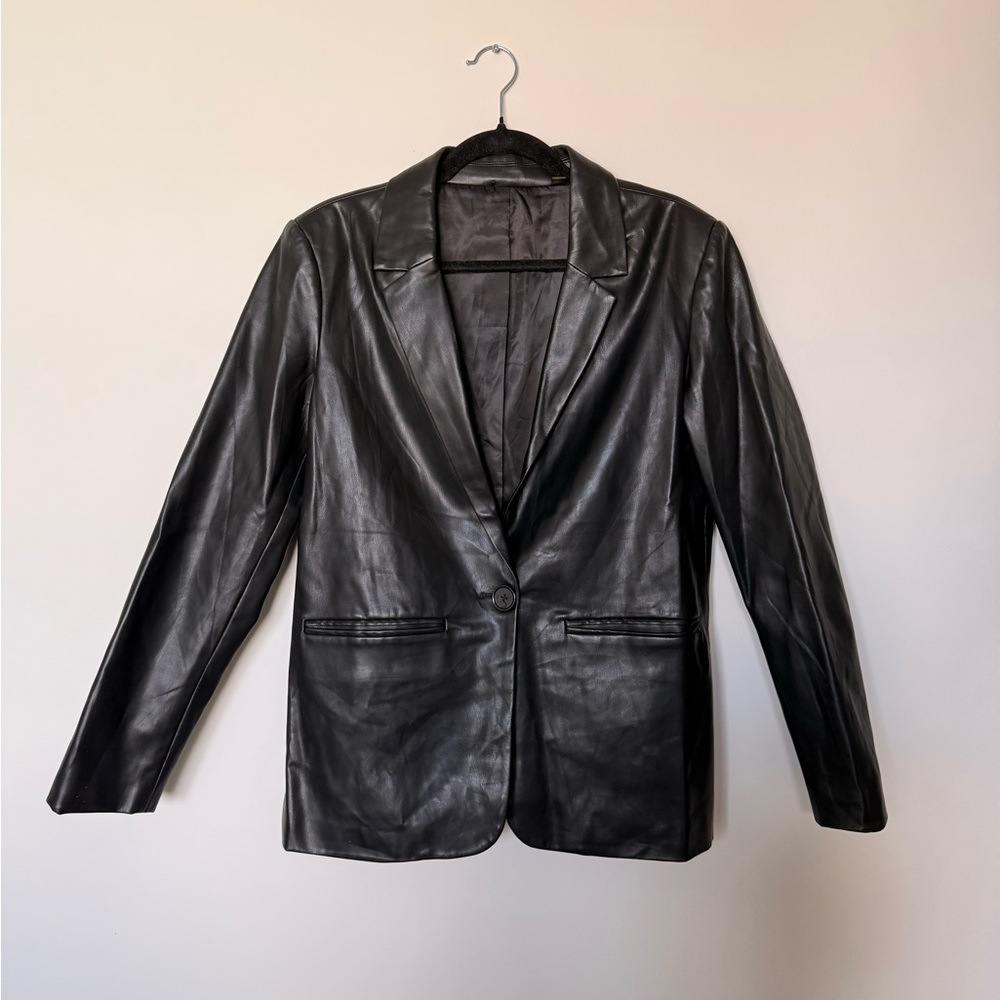 Women's Black Leather Jacket
